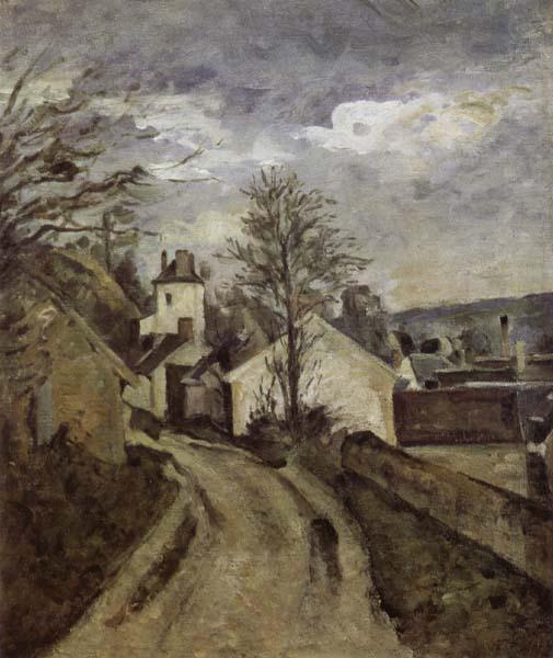 La Maison du doceur Gachet a Auvers-sur-Oise, Paul Cezanne